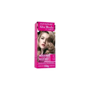 Coloração Alta Moda 8.1 Louro Claro Cinza Com 150 g