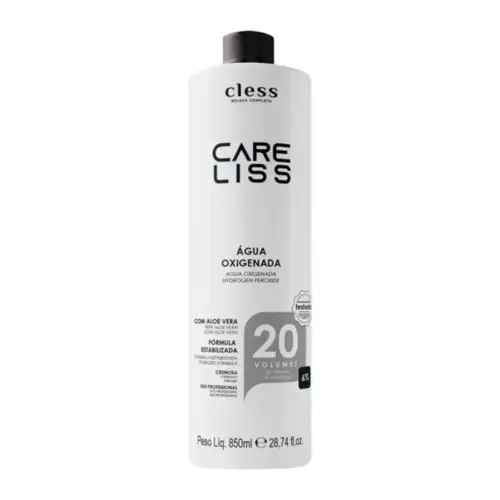 Água Oxigenada Care Liss 20 Volumes Com 850 ml
