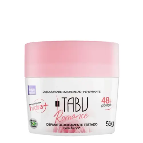 Desodorante Creme Tabu Romance 55g