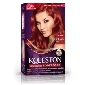 Coloração Koleston Toque de Cor 06646 Cereja Com 1 unidade