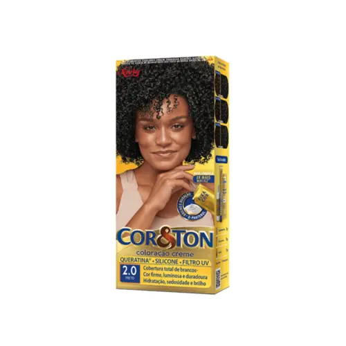 Coloração Cor & Ton Medio Preto 2.0