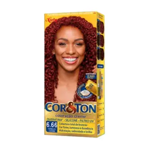 Coloração Cor & Ton Medio Louro Escuro Vermelho 6.66
