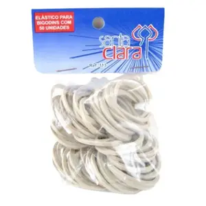 Elástico para Cabelo Santa Clara Bigodim 113 Com 50 unidades