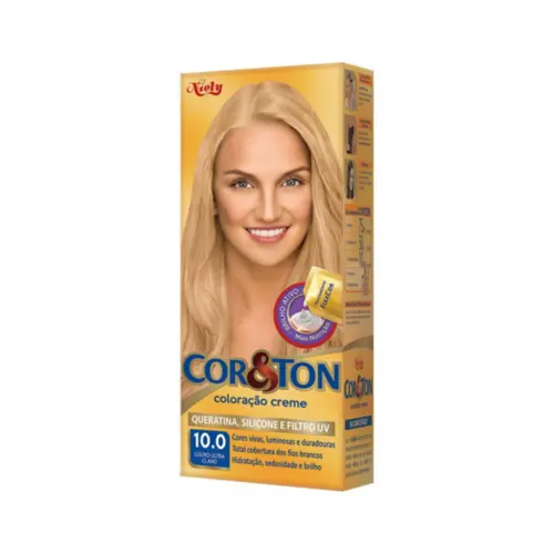 Coloração Cor & Ton Medio Louro Ultra Claro 10.0