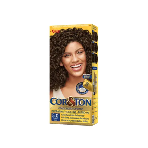 Coloração Cor & Ton Medio Castanho Claro 5.0