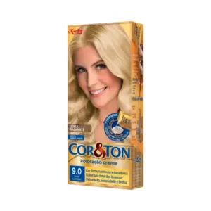 Coloração Cor & Ton Medio Louro Clarissimo 9.0 50g