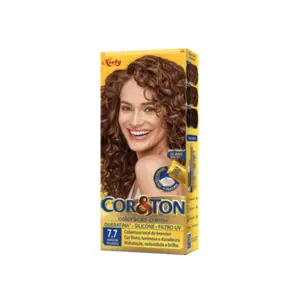Coloração Cor & Ton Medio Marrom Dourado 7.7