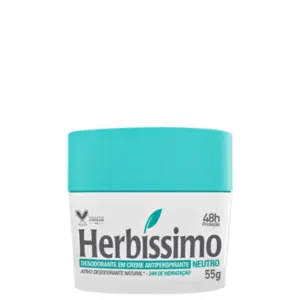 Desodorante Creme Herbíssimo Neutro Sem Perfume 55g