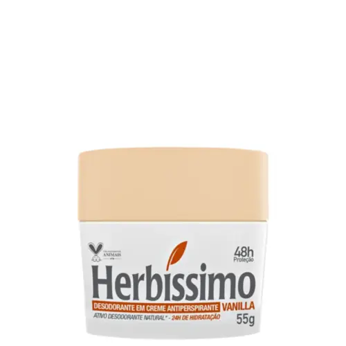 Desodorante Creme Herbíssimo Vanilla 55G