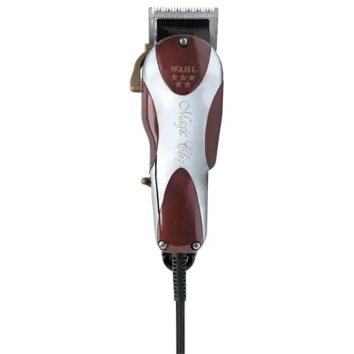 Máquina de Cortar Cabelo WAHL Magic Clip 127V 08451 055PA Prata e Vermelho Com 1 unidade