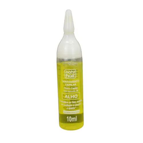 Ampola de Tratamento Capilar NatuHair Alho Com 10ml