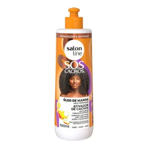 Ativador de Cachos Salon Line SOS Umidificador Com 500 ml