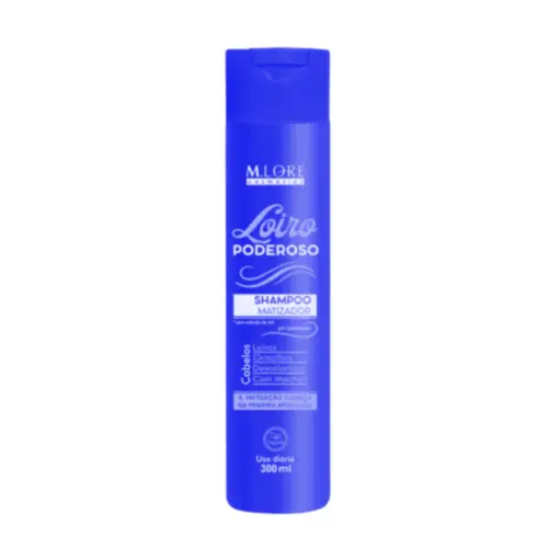 Shampoo Verde Brasil Matizador Loiro Poderoso Com 300 ml