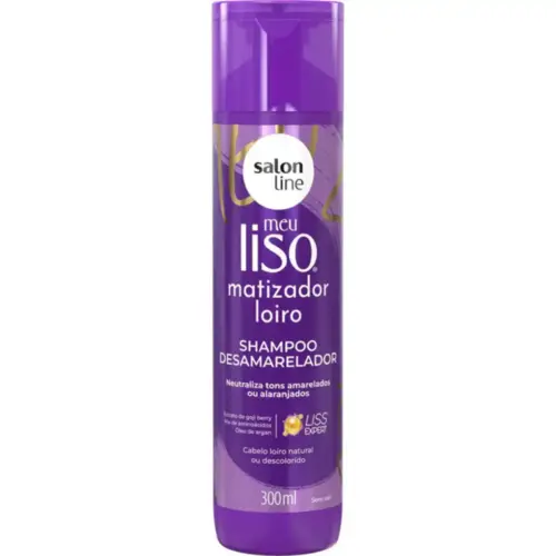 Shampoo Salon Line Meu Liso #Loiromatizador 300ml