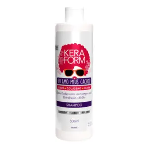 Shampoo Skafe Keraform Eu Amo Meus Cachos Com 500 ml