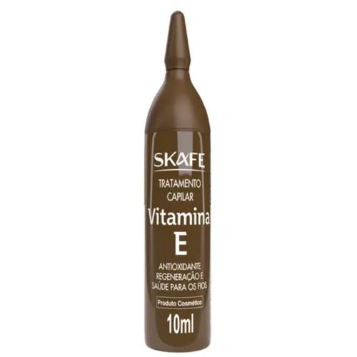 Ampola Tratamento Capilar Skafe Vitamina E Com 10 ml