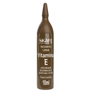 Ampola Tratamento Capilar Skafe Vitamina E Com 10 ml