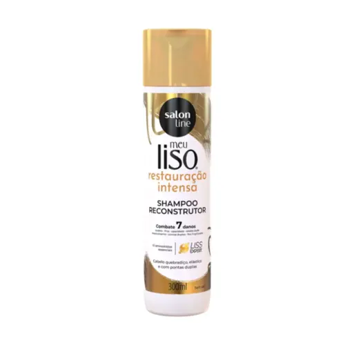 Shampoo Salon Line Meu Liso Restauracao Intensa 300ml