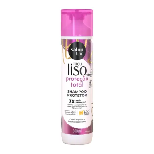 Shampoo Salon Line Meu Liso Protecao Total 300ml