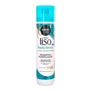 Shampoo Salon Line Meu Liso Ácido Hialurônico Com 300 ml