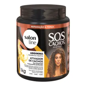 Reconstrução Salon Line S.O.S Cachos Arginina E Colágeno 1Kg
