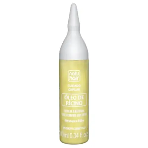Ampola NatuHair Óleo de Rícino Com 10 ml