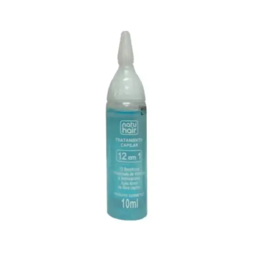 Ampola Tratamento NatuHair 12 em 1 Com 10 ml