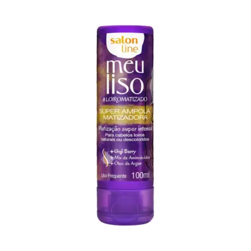AMPOLA SALON LINE MEU LISO SUPER 100ML