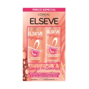 Kit Elseve Longo Sonhos Shampoo 375ml+Condicionador 170ml