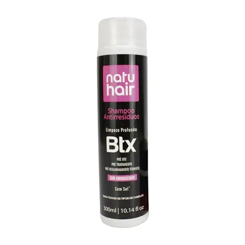 Shampoo NatuHair Antirresíduos Com 300 ml