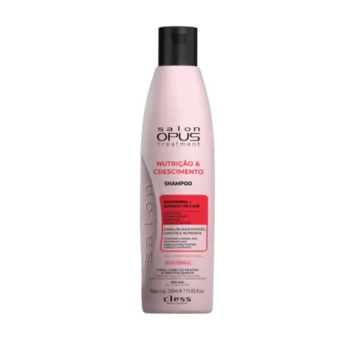 Shampoo Salon Opus Nutrição e Crescimento Cless Com 350 ml