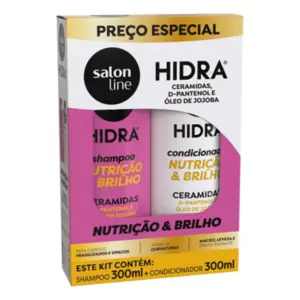 Kit Salon Line Hidra Ceramidas Shampoo+Condicionador 300ml