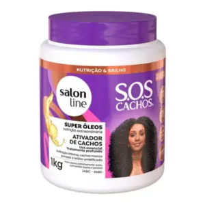 Ativador de Cachos Salon Line Nutritivo Com 1kg
