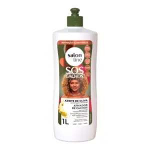 Ativador de Cachos Salon Line Azeite de Oliva SOS Nutrição Extraordinária Com 1000 ml