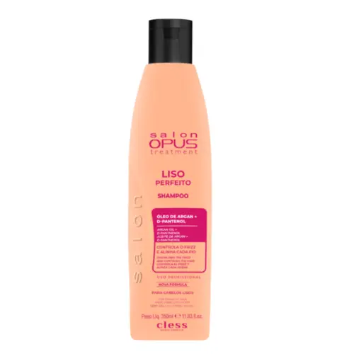 Shampoo Salon Opus Liso Perfeito Com 350 ml