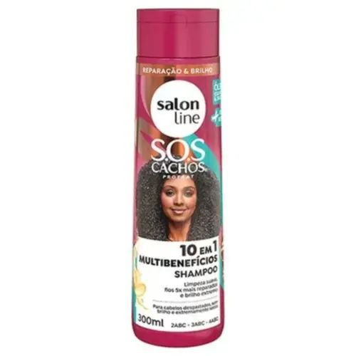 Shampoo Salon Line S.O.S Cachos+Poderos 300ml
