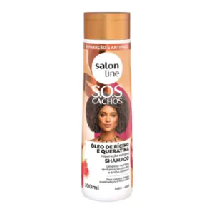 Shampoo Salon Line Rícino e Queratina Com 300 ml