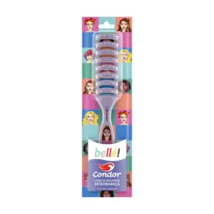 Escova de Cabelo Condor Bellê vazada 9722 Com 1 unidade