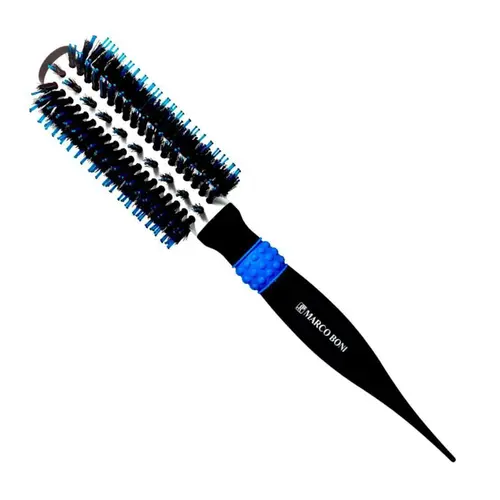 Escova de Cabelo Marco Boni Média 25 mm Azul Com 1 unidade