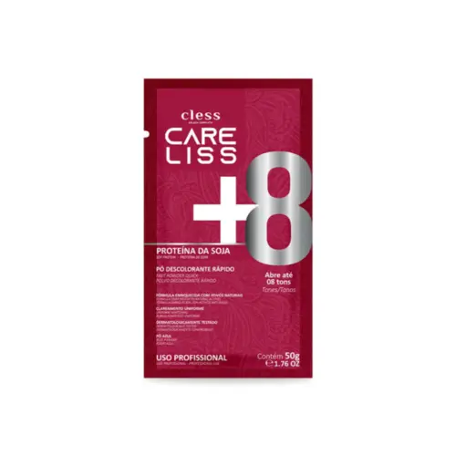 Pó Descolorante Care Liss Proteínas da Soja Com 50 g