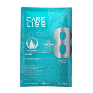 Pó Descolorante Cless Care Liss Ultrarrápido com óleo de argan Com 50 g