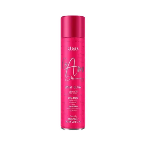 SPRAY de Brilho Charming Cless Gloss Com 300ml