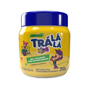 Gel Fixador Infantil Tra La La Amarelo 250G