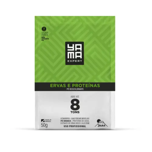 Pó Descolorante Yamá Ervas e Proteínas 50g