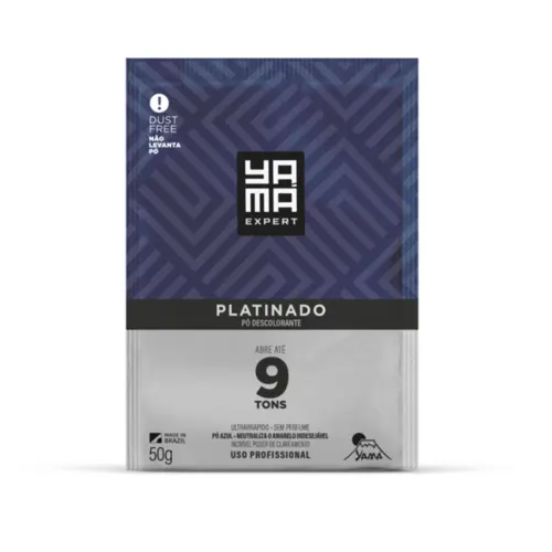 Pó Descolorante Yamá platinado Com 50 g