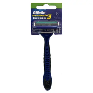 Aparelho de Barbear Gillette Prestobarba 3 Liga dos Campeões Edição Promocional Com 1 unidade