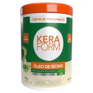 Creme de Tratamento Intensivo Skafe Keraform Óleo de Rícino Com 1 Kg