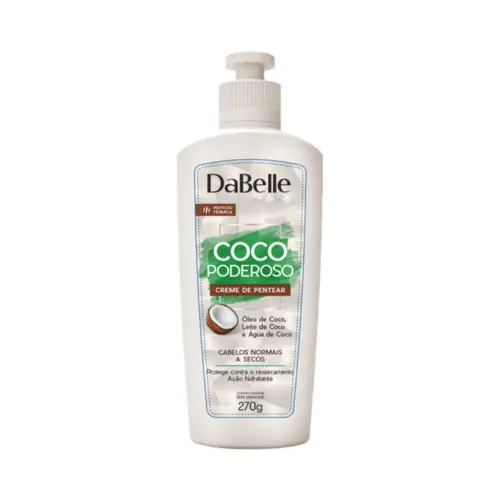 Creme Dabelle para Pentear Coco Poderoso 270ml