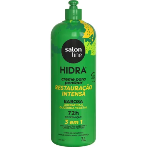 Creme de Pentear Salon Line Hidra Babosa 1L