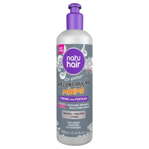 CR PENT NATUHAIR RECONSTRUÇÃO MAX 300ML